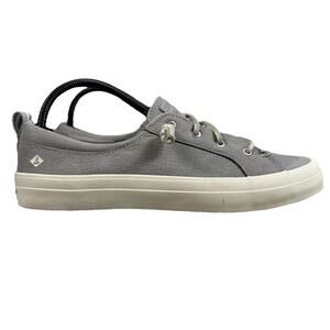 Sperry Women’s Crest Vibe Sneaker, Washable‎ Grey STS82398 US 9 EU 40 Slip On